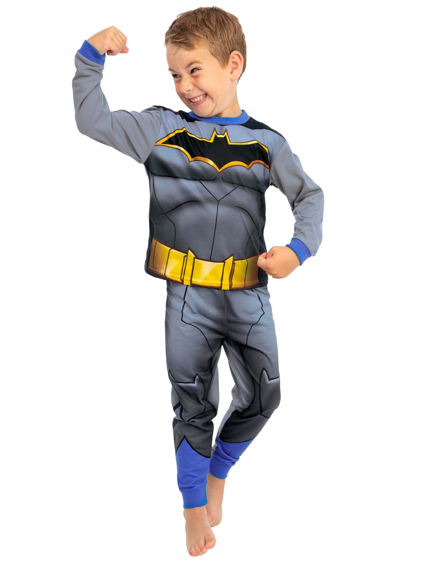 Dsiney Kidz - Character Grey DC Batman Boys Long Pyjamas image 9