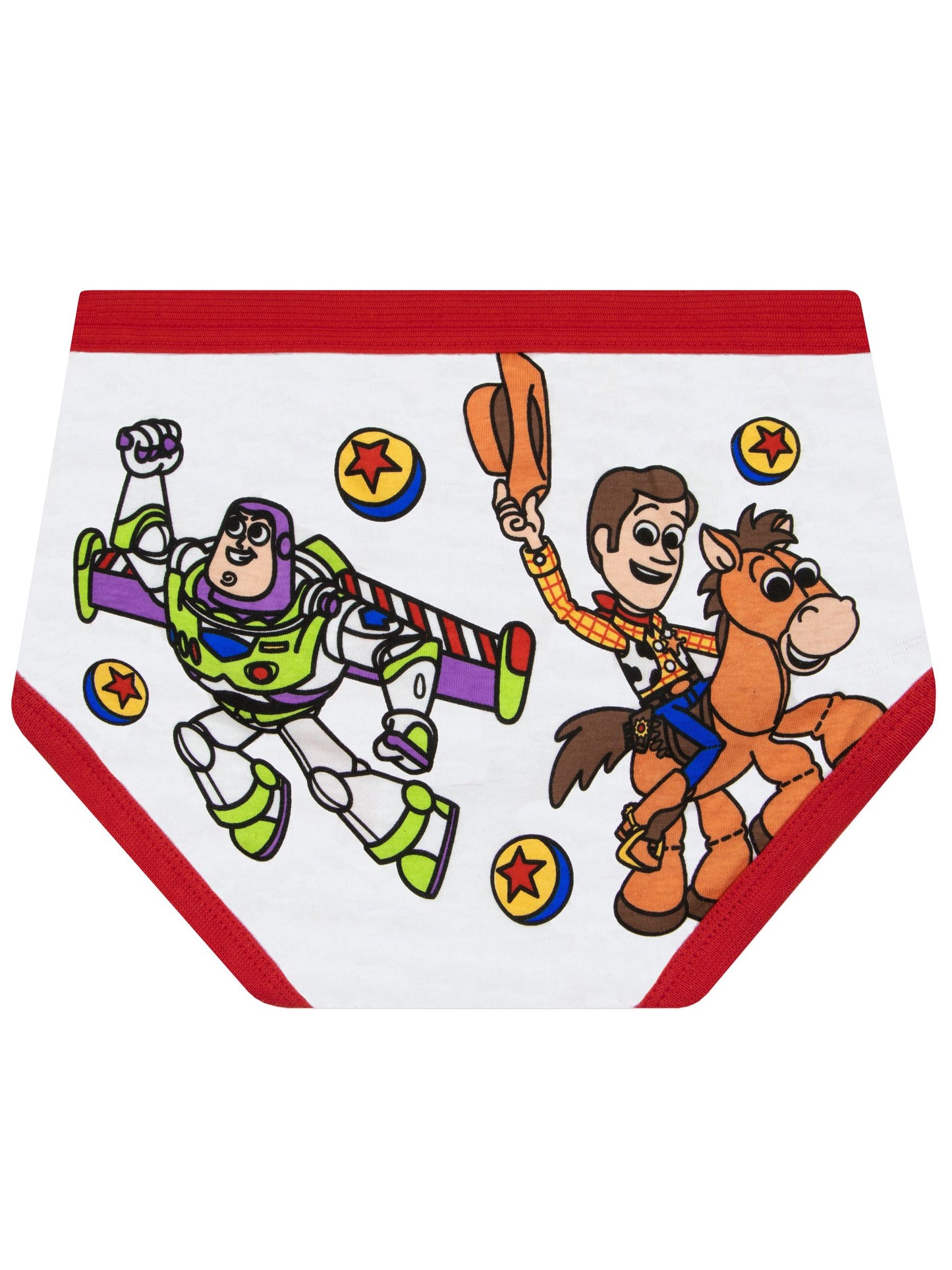 Dsiney Kidz - Character Red Toy Story Boys Briefs Pack Of 5 image 5