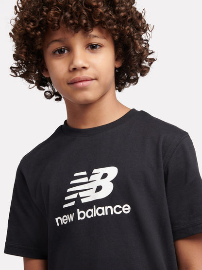 Dsiney Kidz - New Balance Black Stacked Logo T-Shirt & Shorts Set image 6
