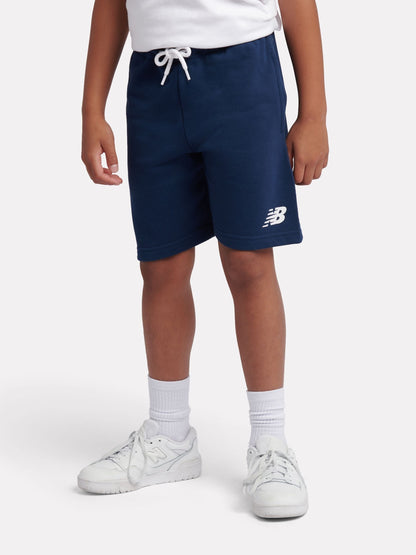 Dsiney Kidz - New Balance White Stacked Logo T-Shirt & Shorts Set image 5