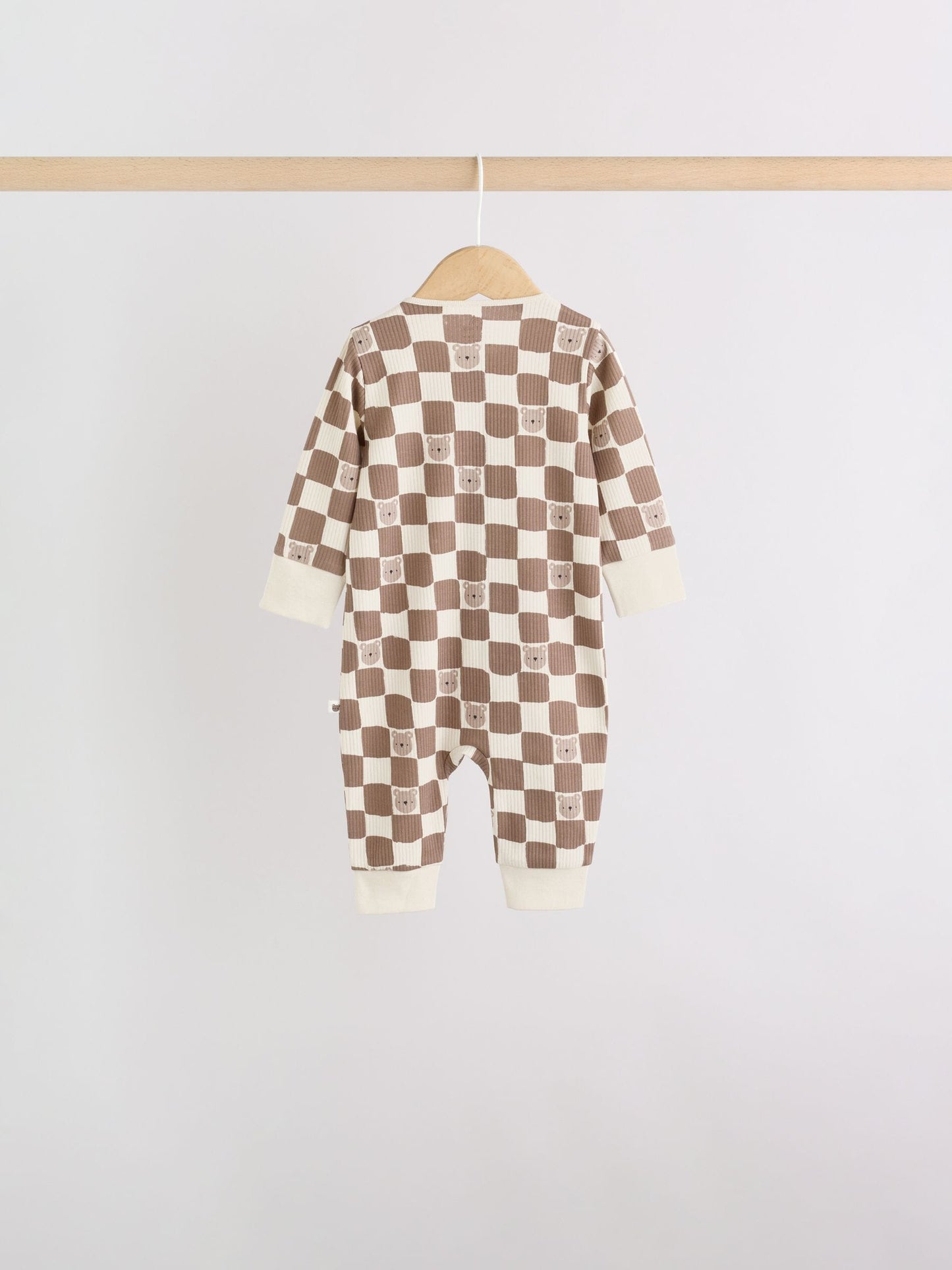 Brown Bear Two Way Zip Baby Sleepsuits 4 Pack (0mths-3yrs) image 7