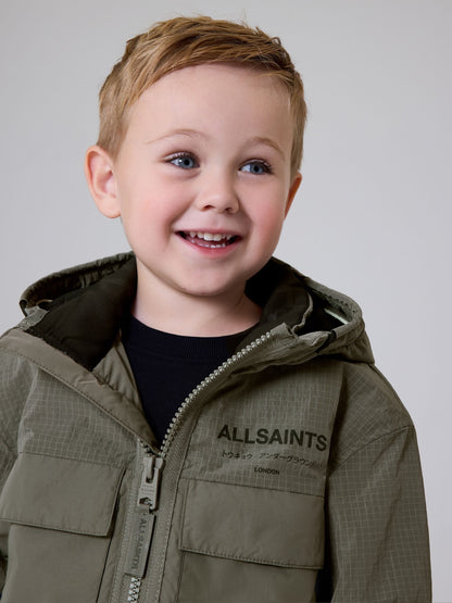 Dsiney Kidz - smALLSAINTS Khaki Green Underground Leightweight Younger Jacket image 2