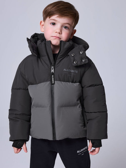 smALLSAINTS Grey Underground Short Padded Younger Coat - image 1