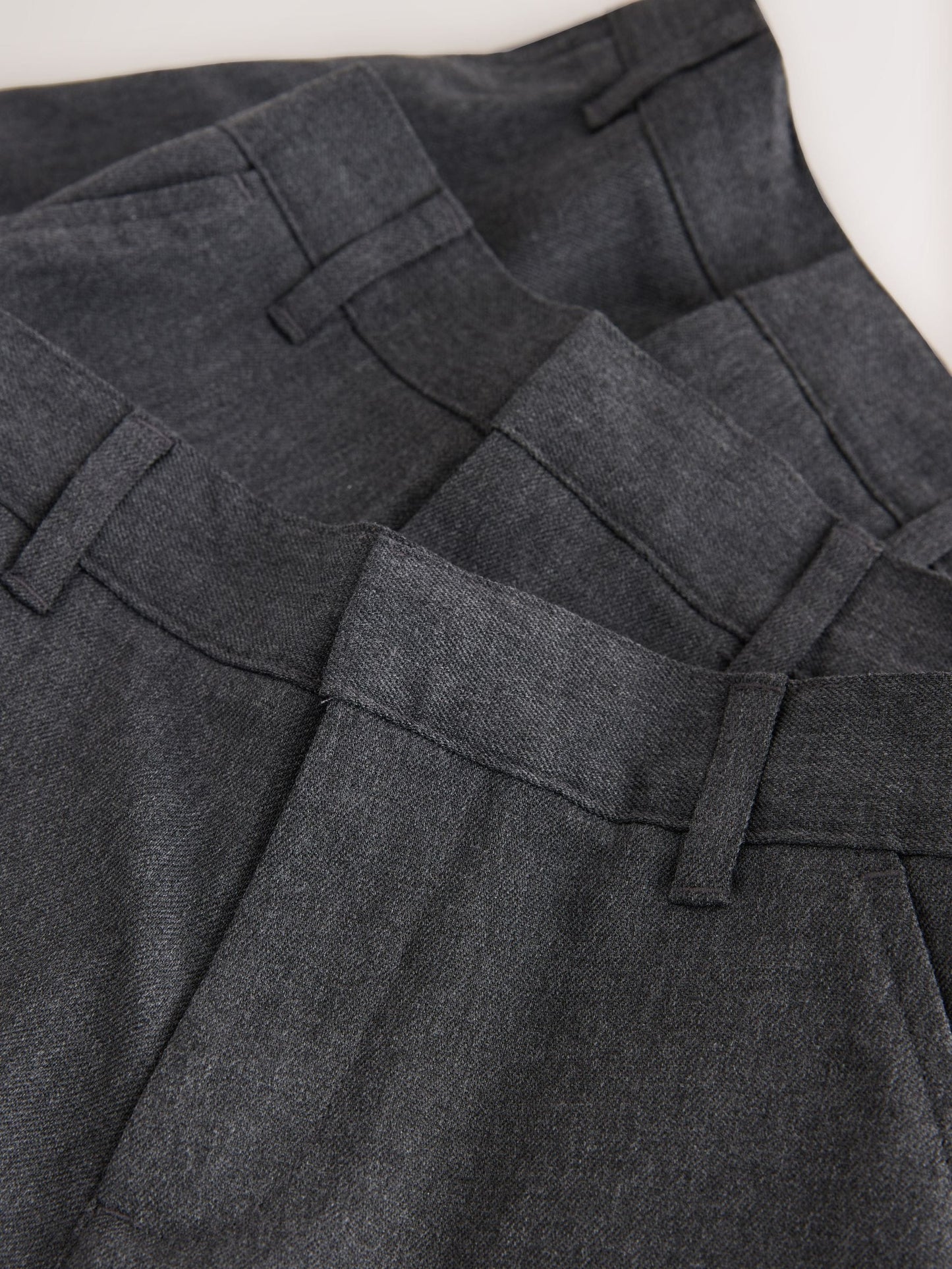 Dsiney Kidz - Clarks Grey Regular Waist Pull-On Regular School Shorts 3 Pack image 4