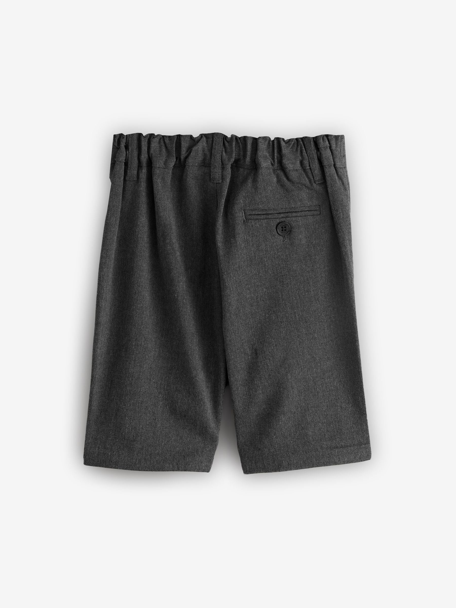 Dsiney Kidz - Clarks Grey Pull On Waist Pull-On Regular School Shorts 3 Pack image 3