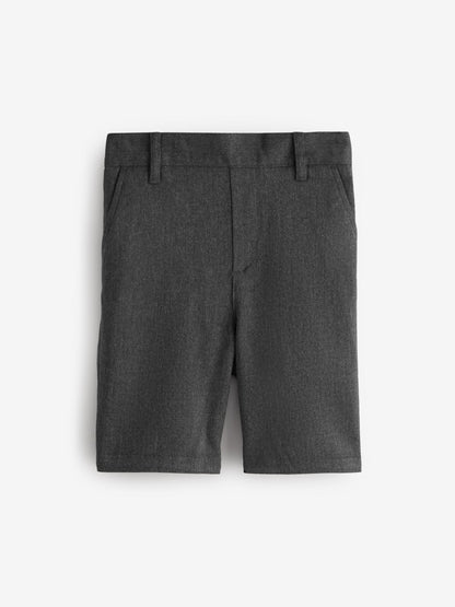 Dsiney Kidz - Clarks Grey Pull On Waist Pull-On Regular School Shorts 3 Pack image 4