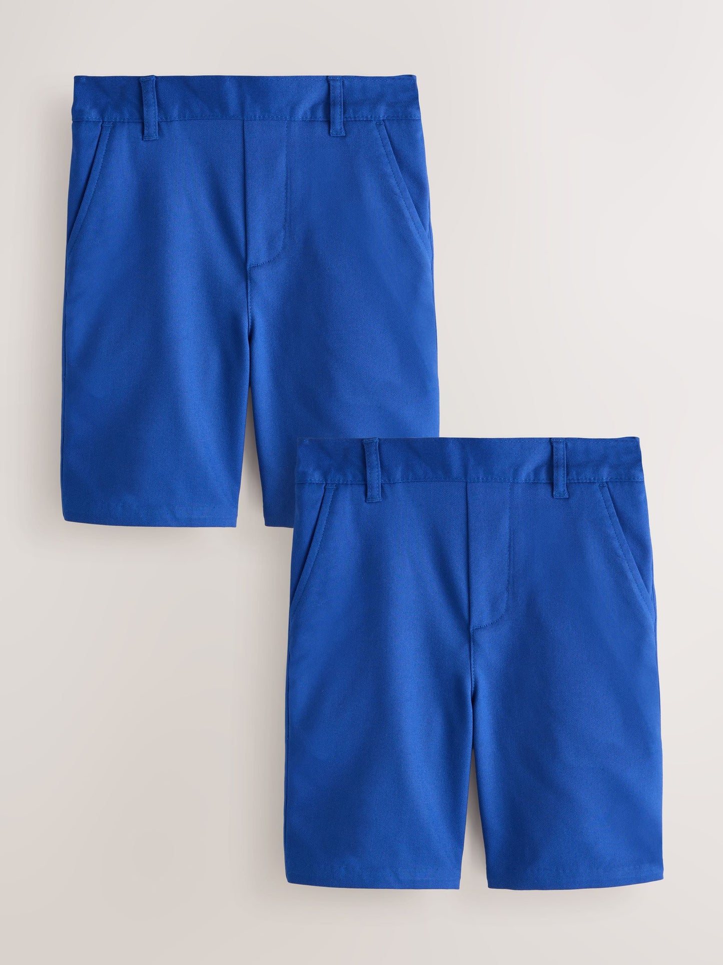 Dsiney Kidz - Clarks Cobalt Blue 2 Pack Pull-On Regular School Shorts image 1