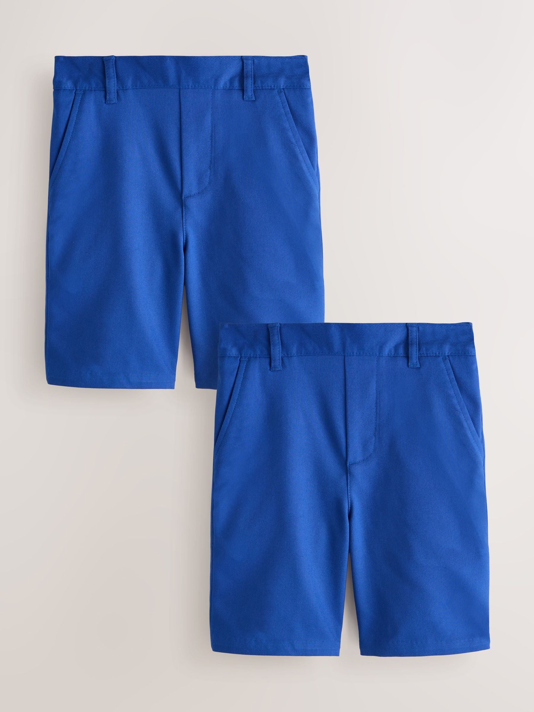 Dsiney Kidz - Clarks Cobalt Blue 2 Pack Pull-On Regular School Shorts image 1