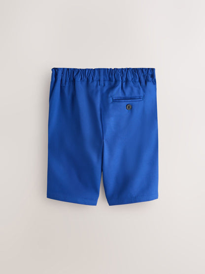 Dsiney Kidz - Clarks Cobalt Blue 2 Pack Pull-On Regular School Shorts image 4