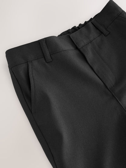 Dsiney Kidz - Clarks Black Plus Waist Regular Fit School 2 Pack Trousers image 3