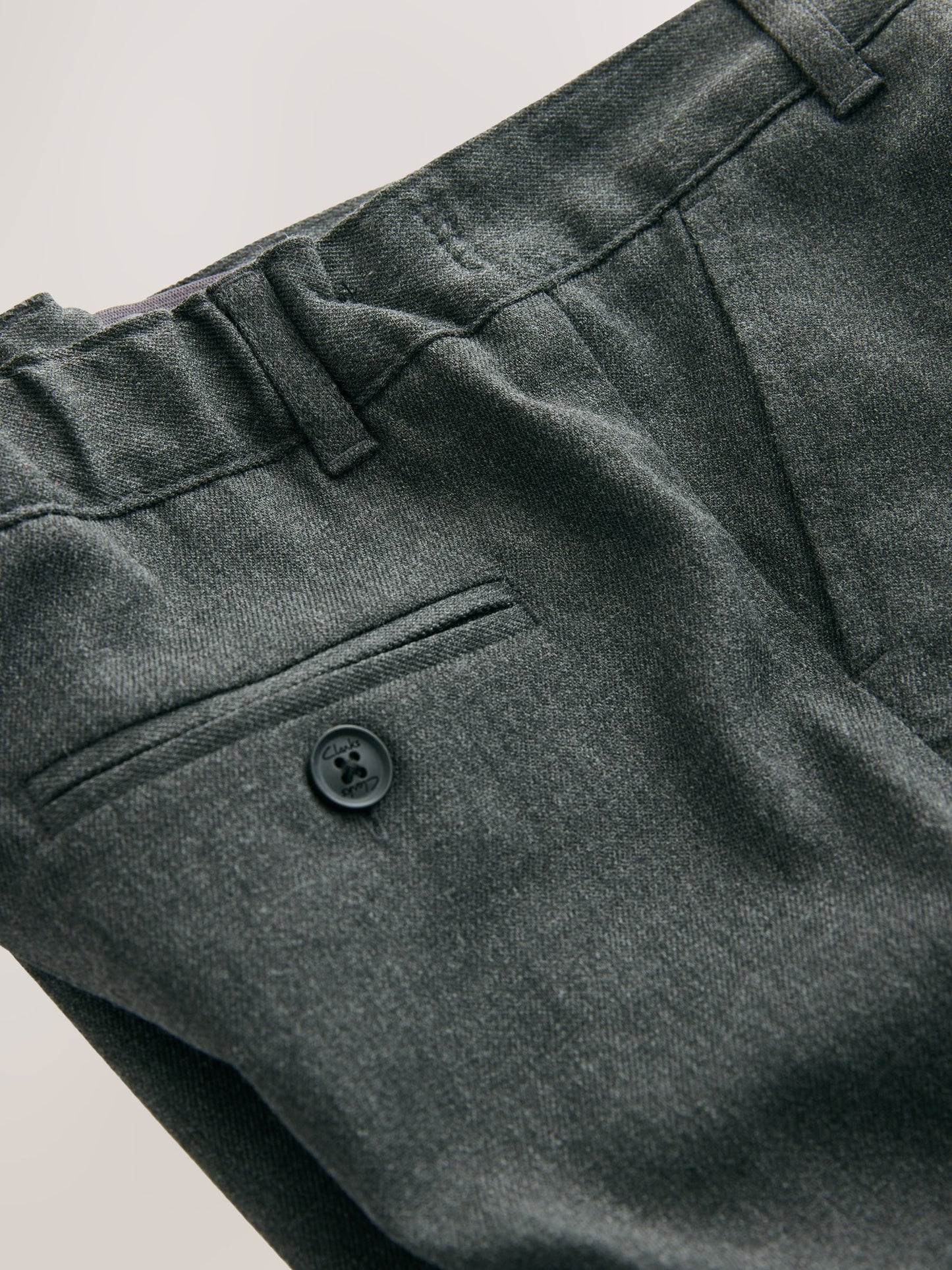Dsiney Kidz - Clarks Grey Plus Waist Regular Fit School 2 Pack Trousers image 3