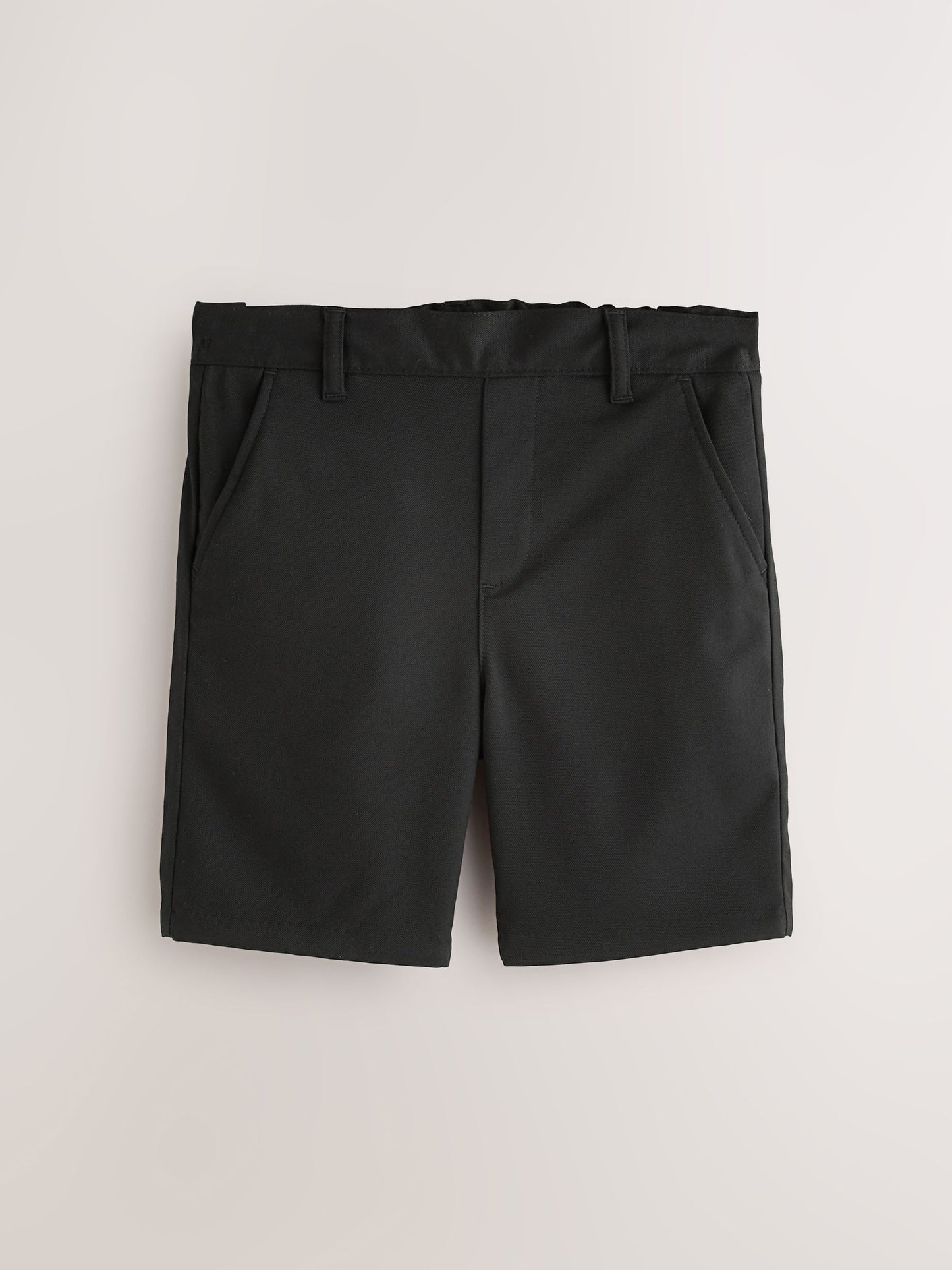 Dsiney Kidz - Clarks Black Pull On Waist Pull-On Regular School Shorts 3 Pack image 2