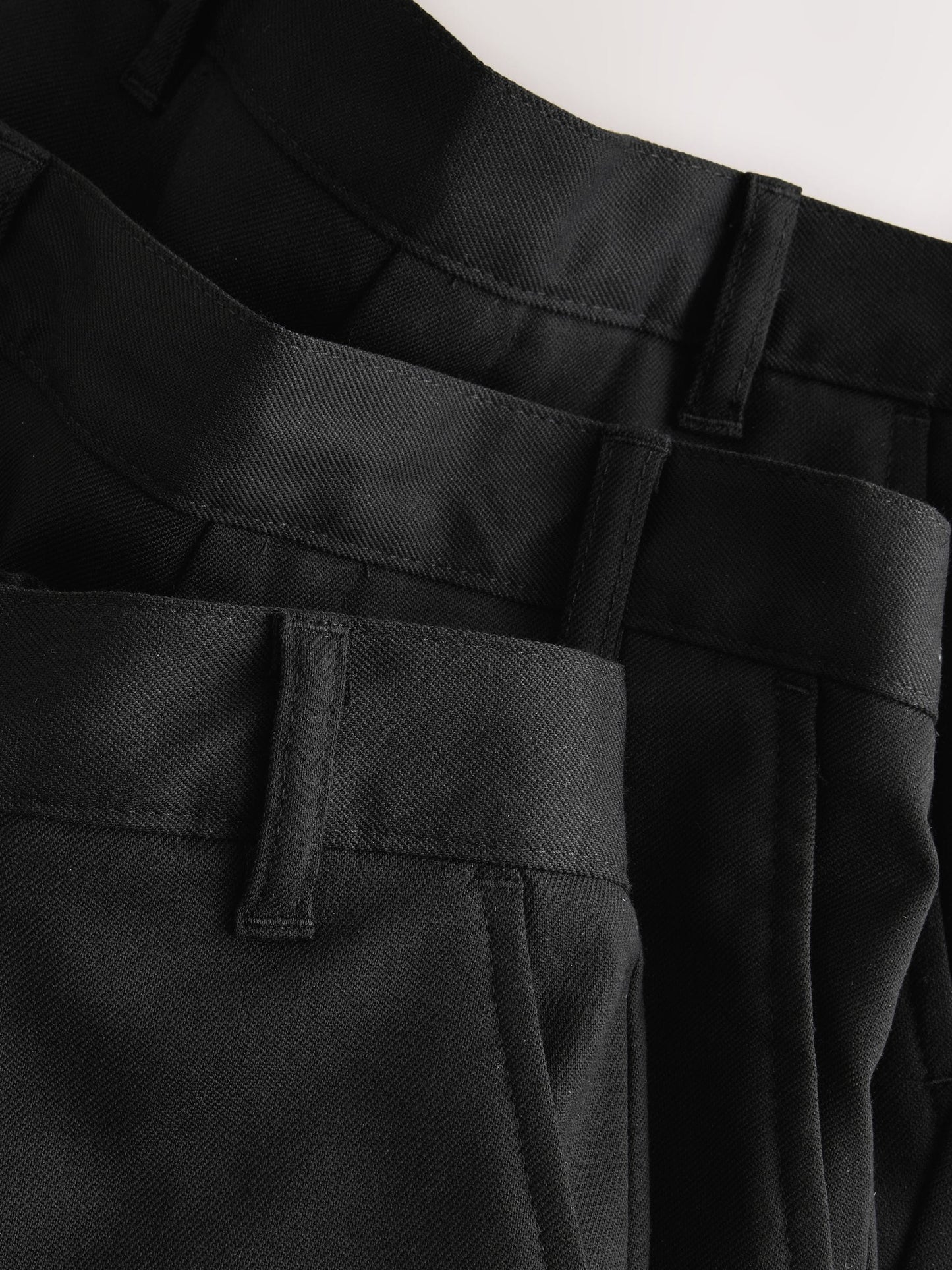 Dsiney Kidz - Clarks Black Pull On Waist Pull-On Regular School Shorts 3 Pack image 6