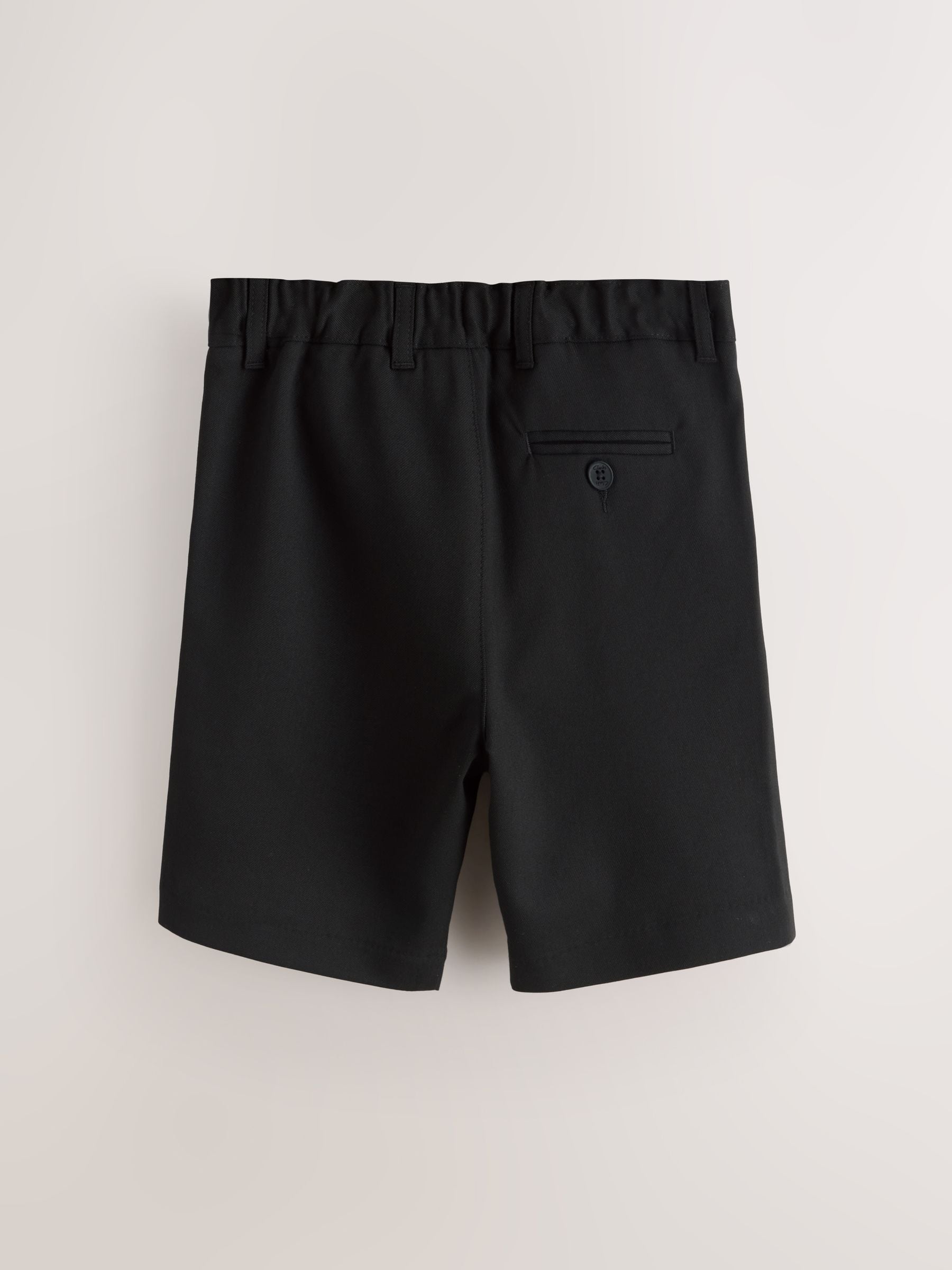 Dsiney Kidz - Clarks Black Regular Waist Pull-On Regular School Shorts 3 Pack image 3