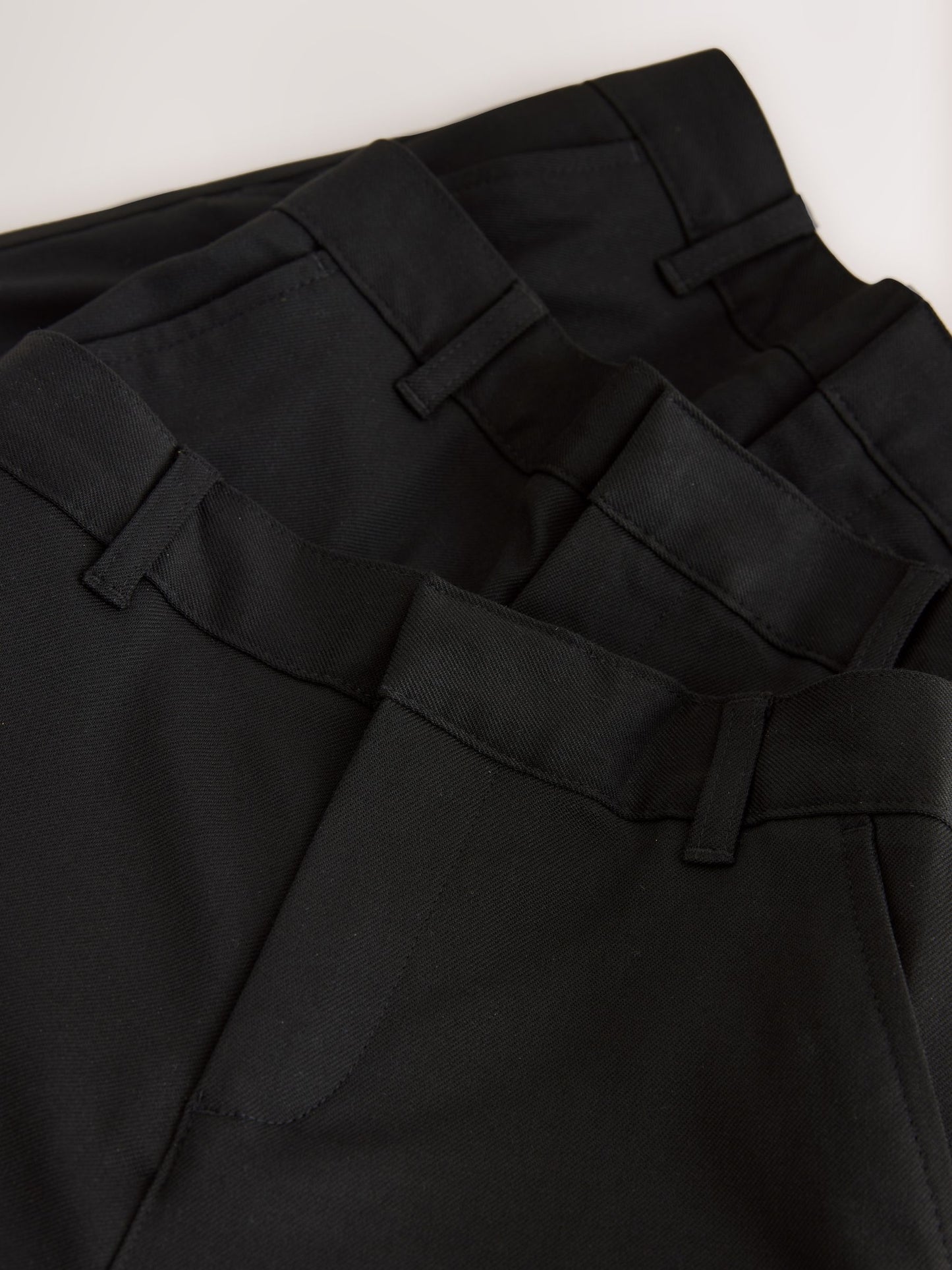 Dsiney Kidz - Clarks Black Regular Waist Pull-On Regular School Shorts 3 Pack image 7