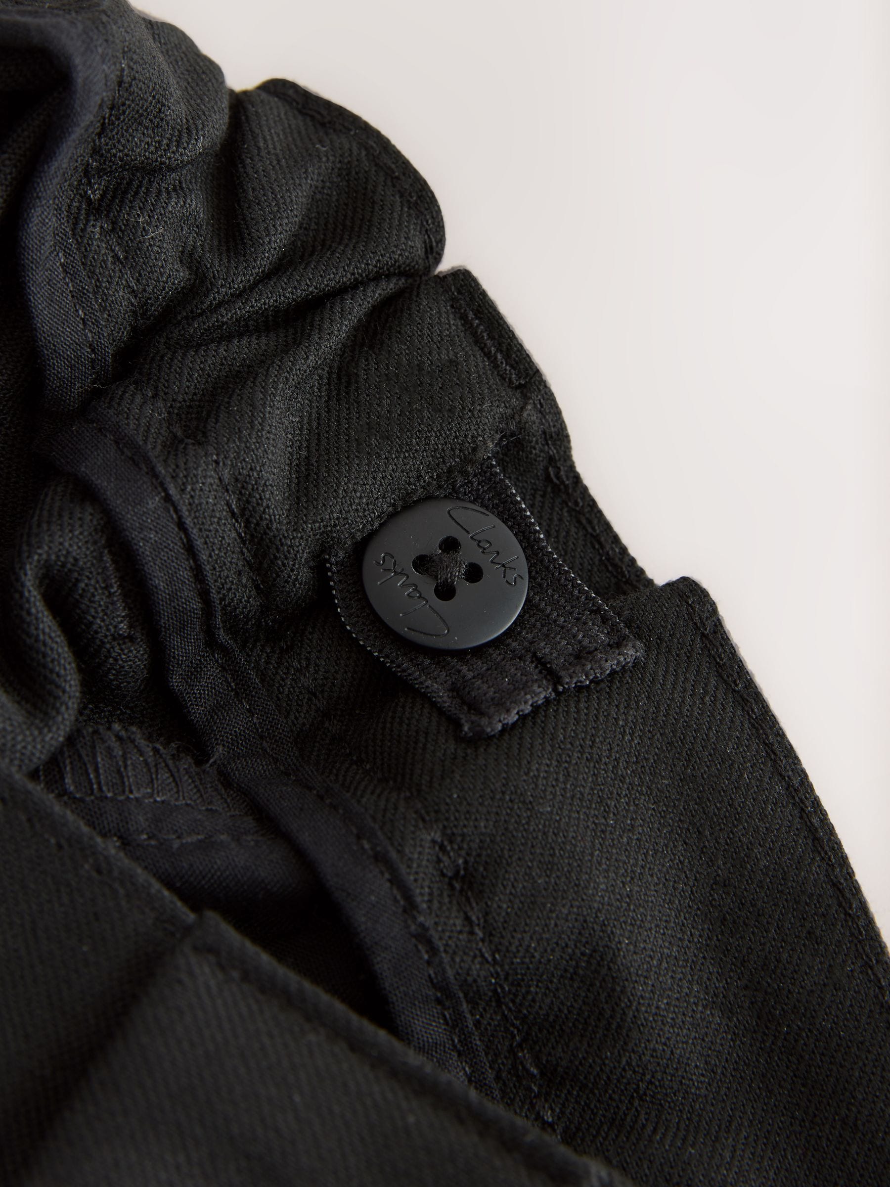 Dsiney Kidz - Clarks Black Regular Waist Pull-On Regular School Shorts 3 Pack image 8