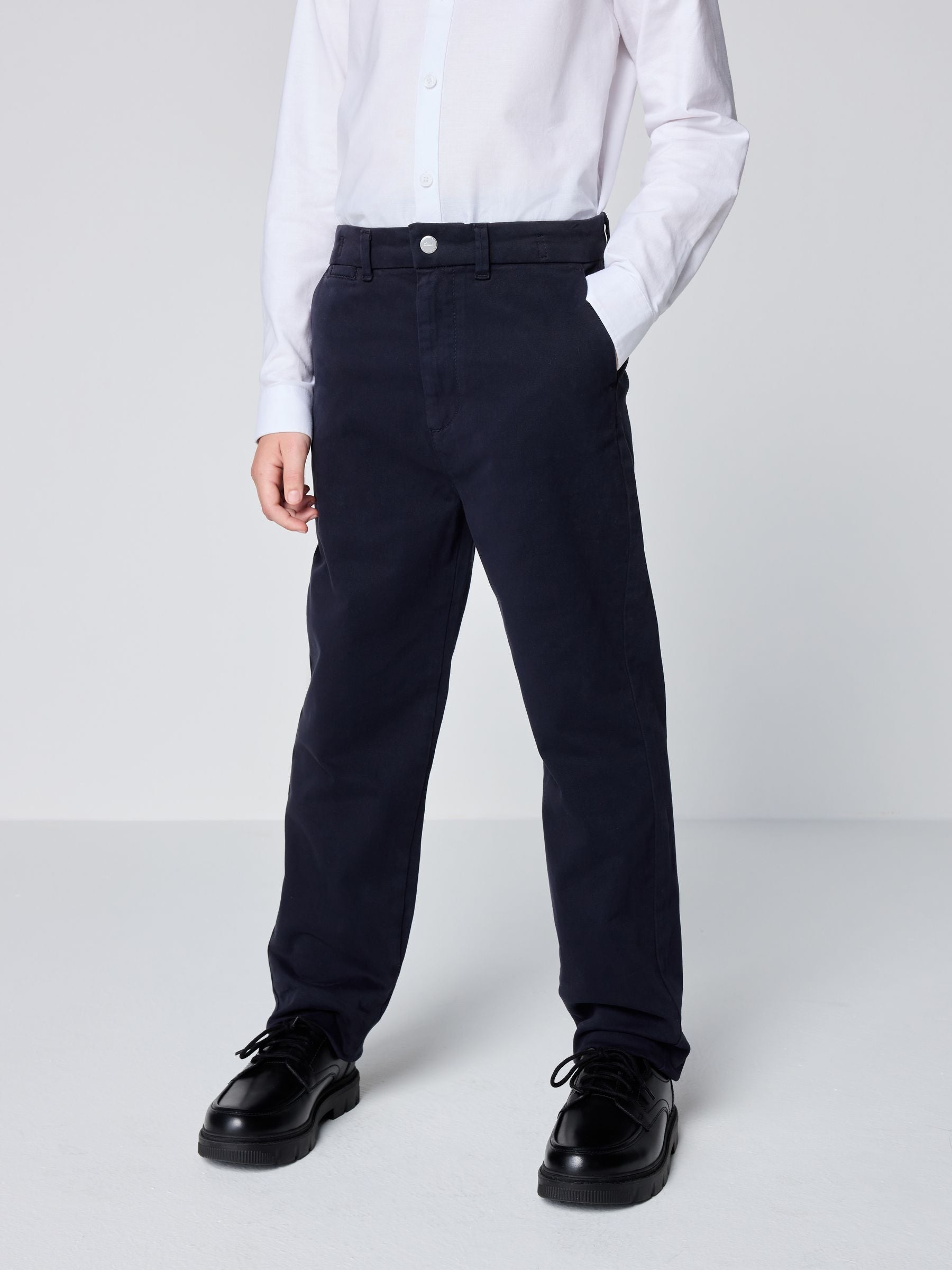 Dsiney Kidz - Clarks Navy Chino Trousers image 5