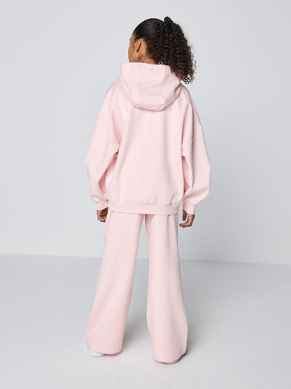 Dsiney Kidz - Clarks Pink Oversized Hoodie & Wide Leg Jogger Set image 2