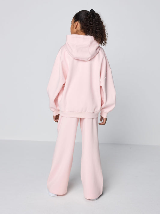 Dsiney Kidz - Clarks Pink Oversized Hoodie & Wide Leg Jogger Set image 2