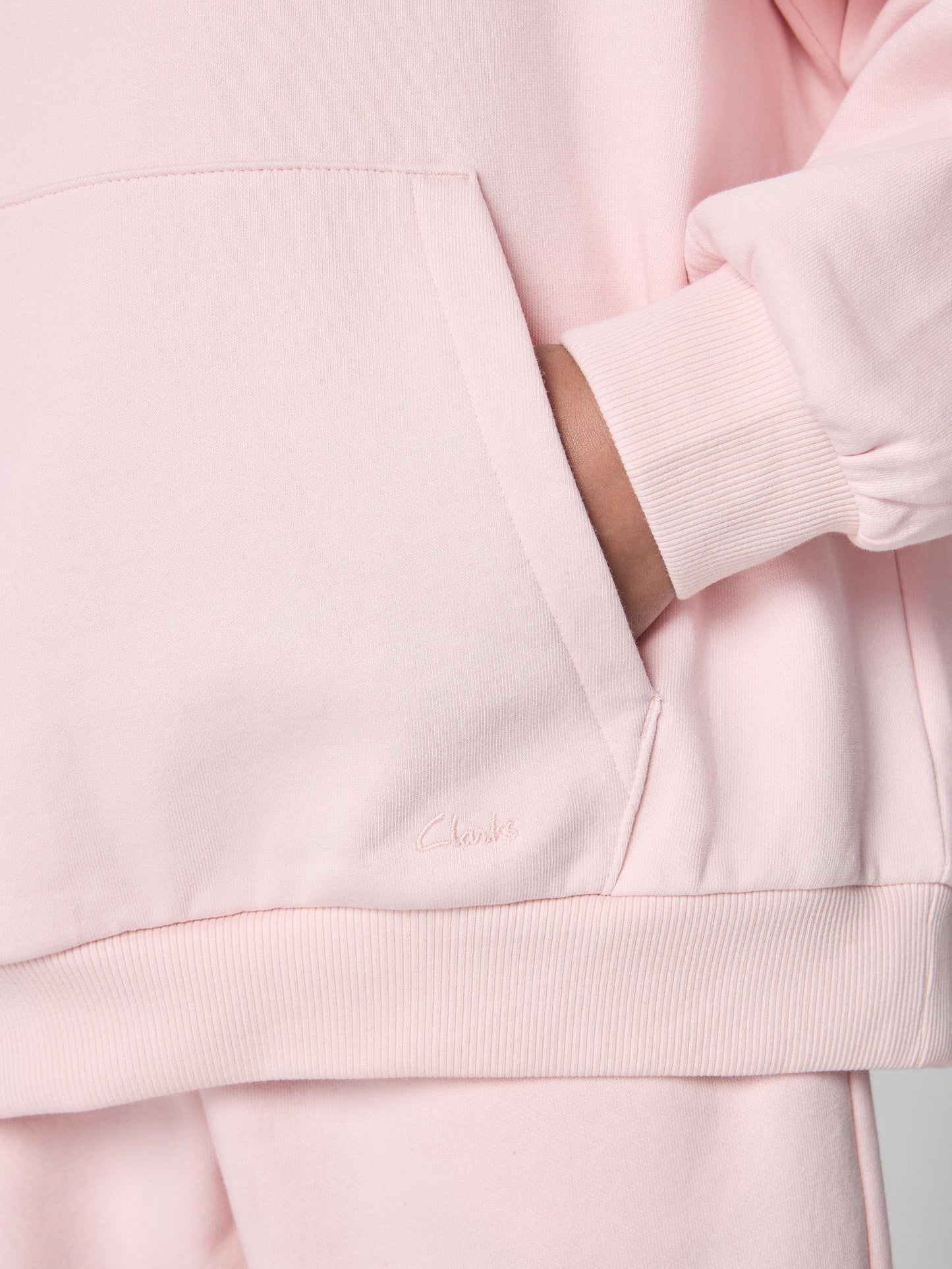 Dsiney Kidz - Clarks Pink Oversized Hoodie & Wide Leg Jogger Set image 3