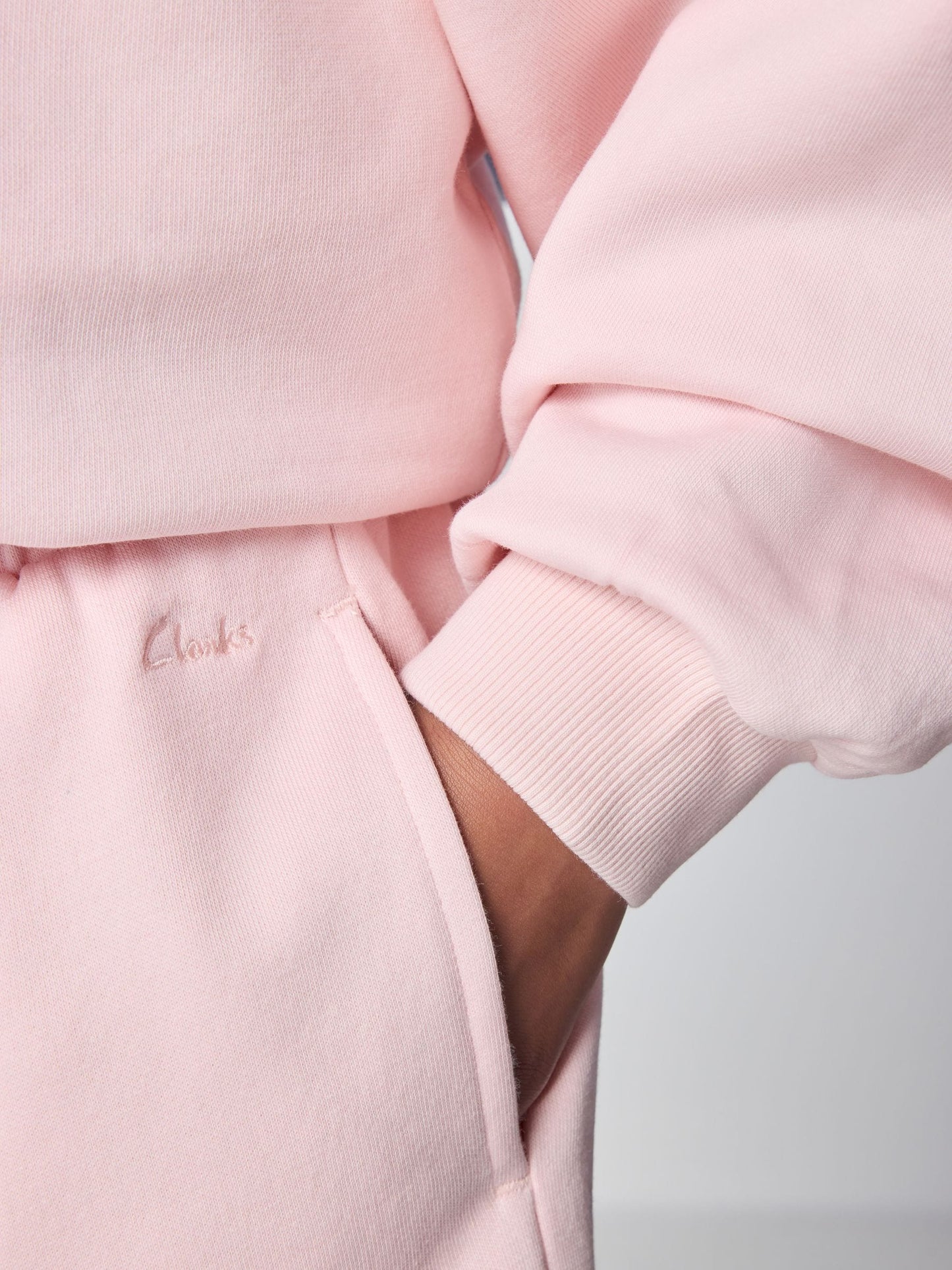 Dsiney Kidz - Clarks Pink Oversized Hoodie & Wide Leg Jogger Set image 4