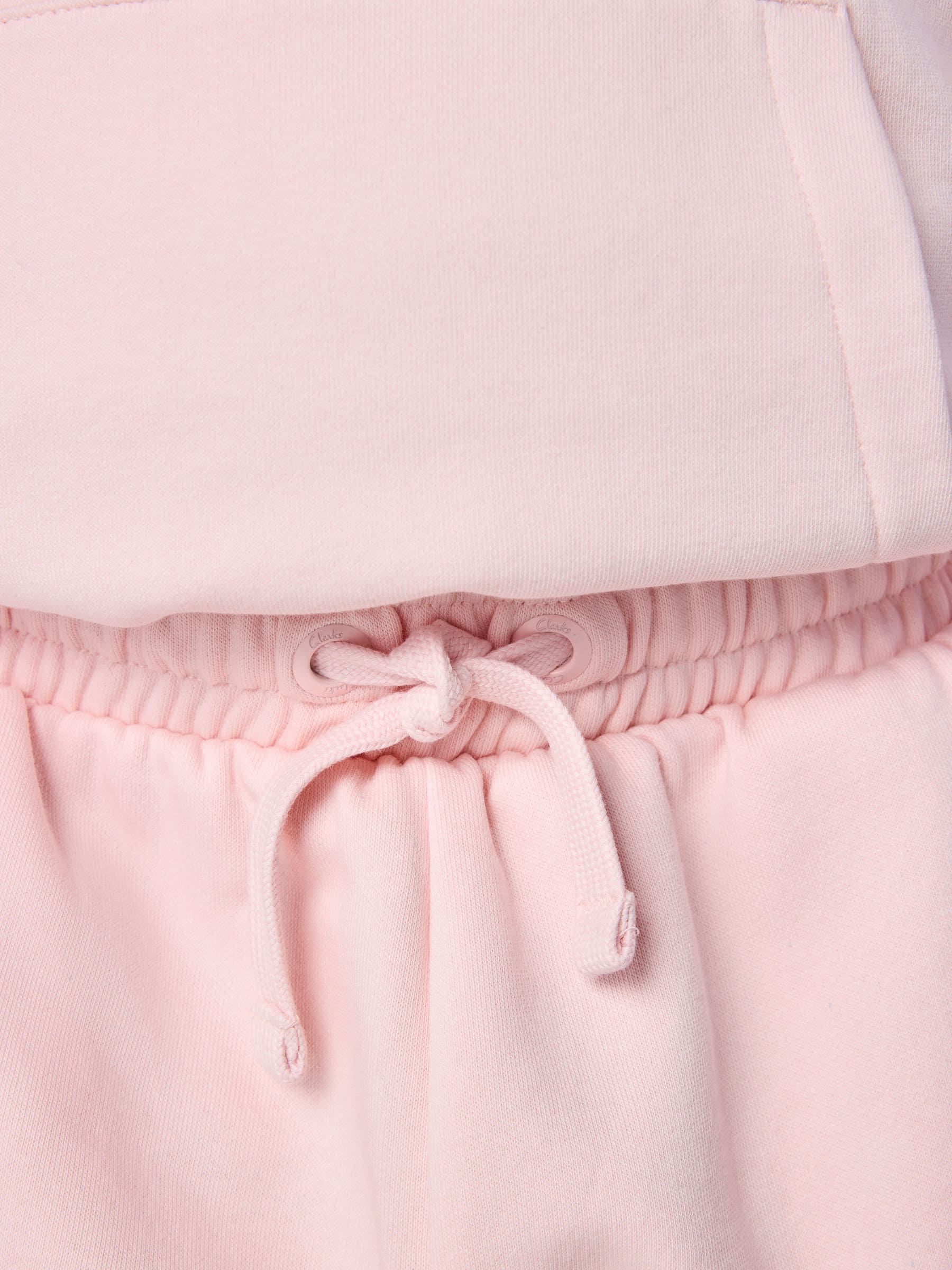 Dsiney Kidz - Clarks Pink Oversized Hoodie & Wide Leg Jogger Set image 5