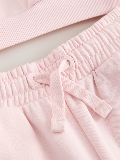 Dsiney Kidz - Clarks Pink Oversized Hoodie & Wide Leg Jogger Set image 9