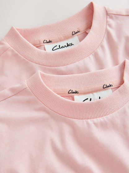 Dsiney Kidz - Clarks Pink Relaxed Fit T-Shirts 2 Pack image 5