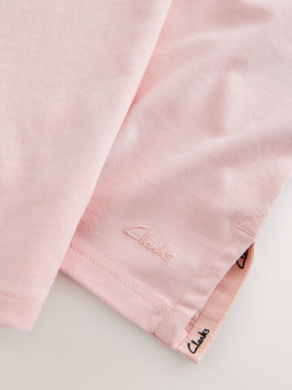 Dsiney Kidz - Clarks Pink Relaxed Fit T-Shirts 2 Pack image 6
