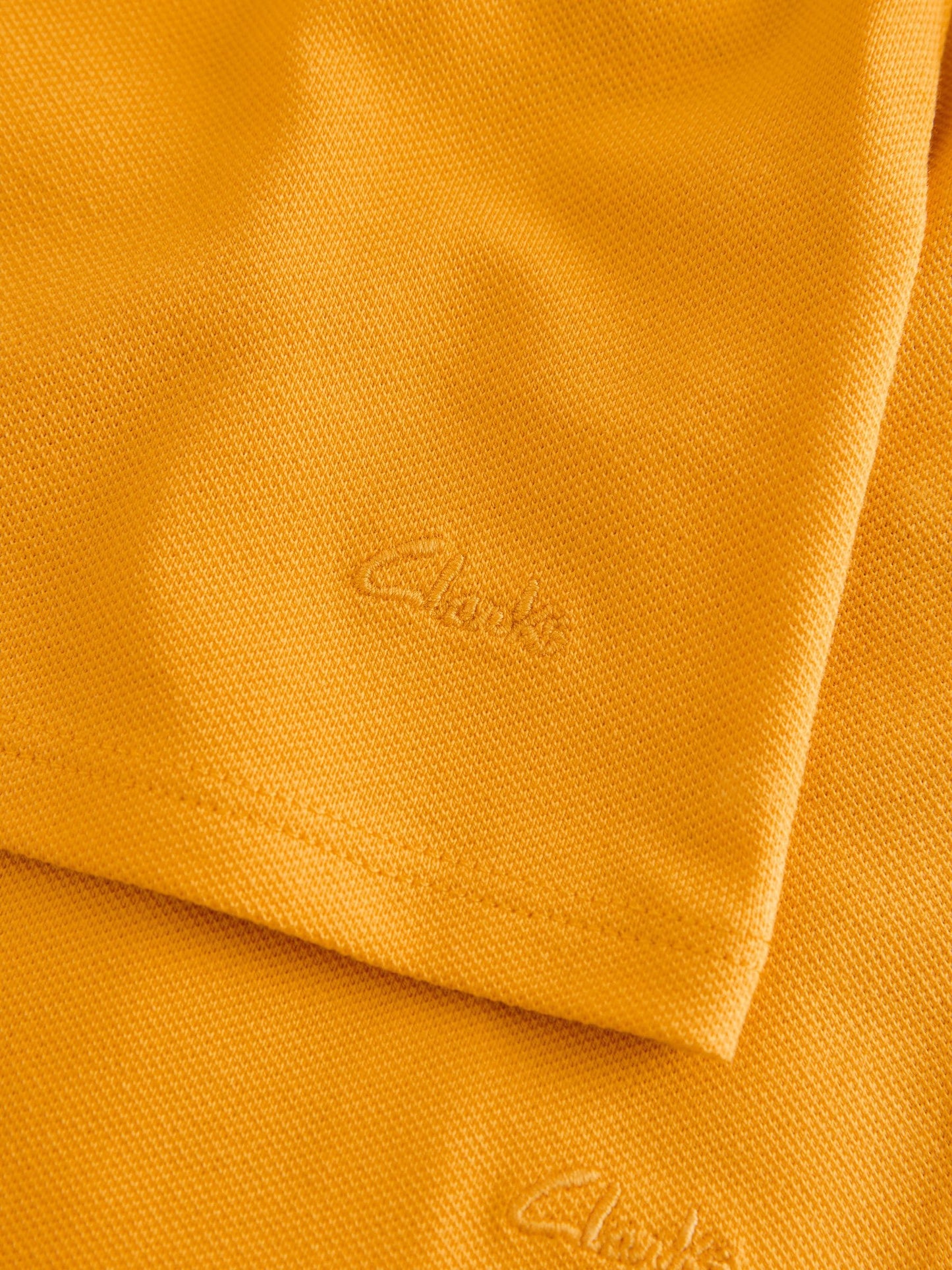 Dsiney Kidz - Clarks Yellow Short Sleeve School Polo Shirts 3 Pack image 8
