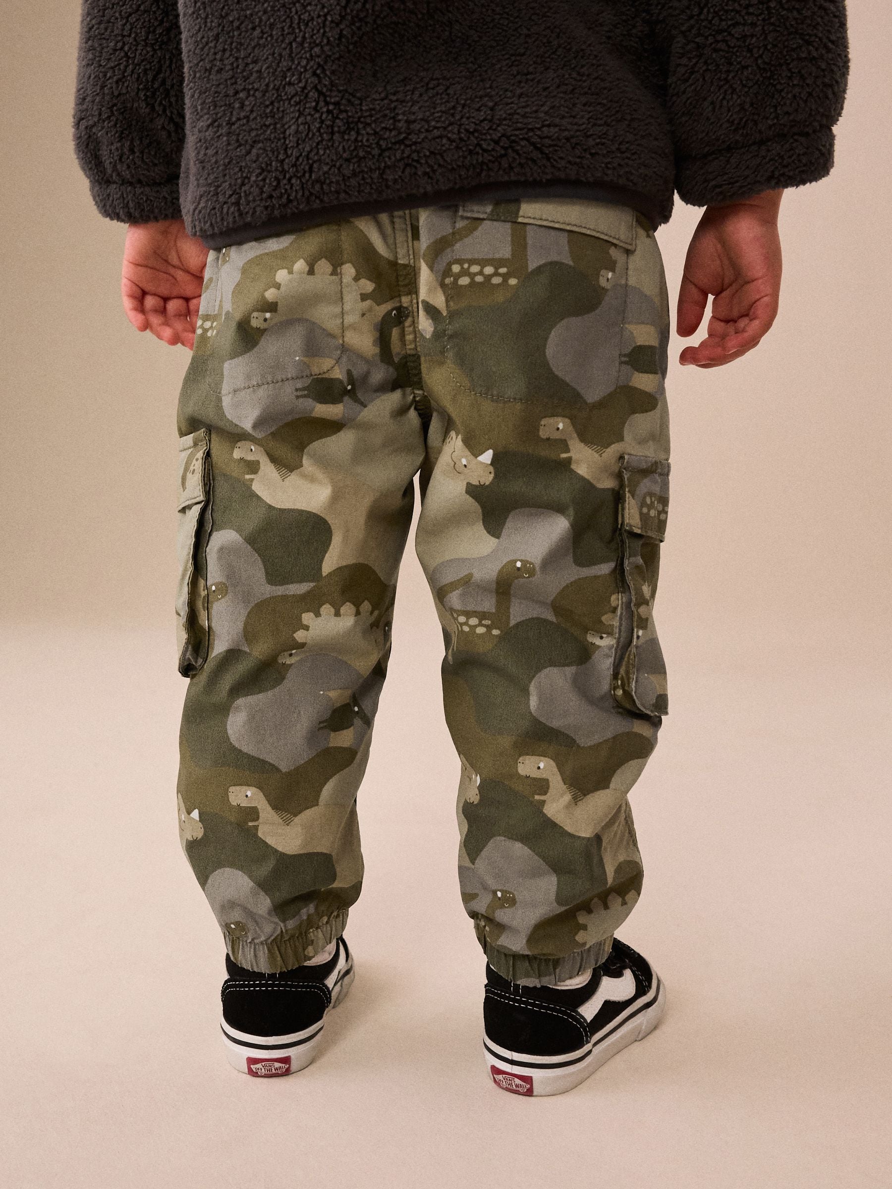 Dsiney Kidz - Camouflage Lined Cargo Trousers (3mths-7yrs) image 3