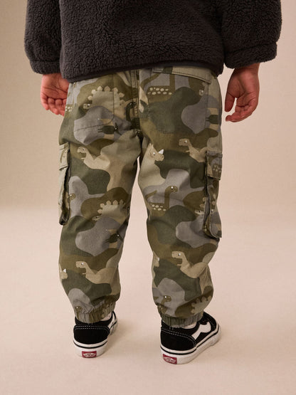 Dsiney Kidz - Camouflage Lined Cargo Trousers (3mths-7yrs) image 3