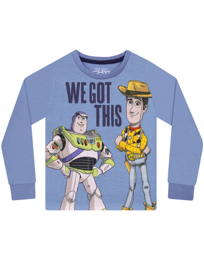Dsiney Kidz - Character Blue Toy Story Buzz Lightyear And Woody Long Sleeve Pyjamas image 2