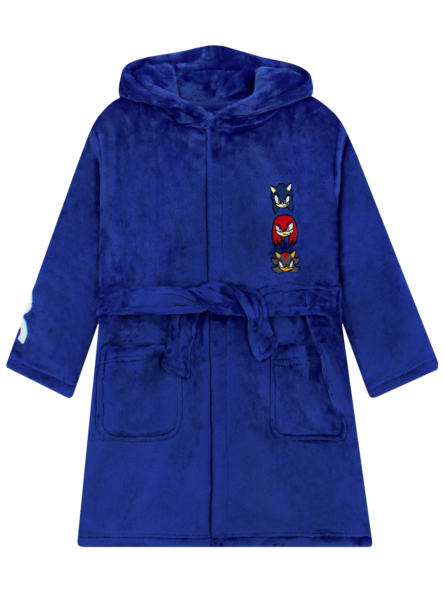 Dsiney Kidz - Character Blue Sonic The Hedgehog Boys Dressing Gown image 2