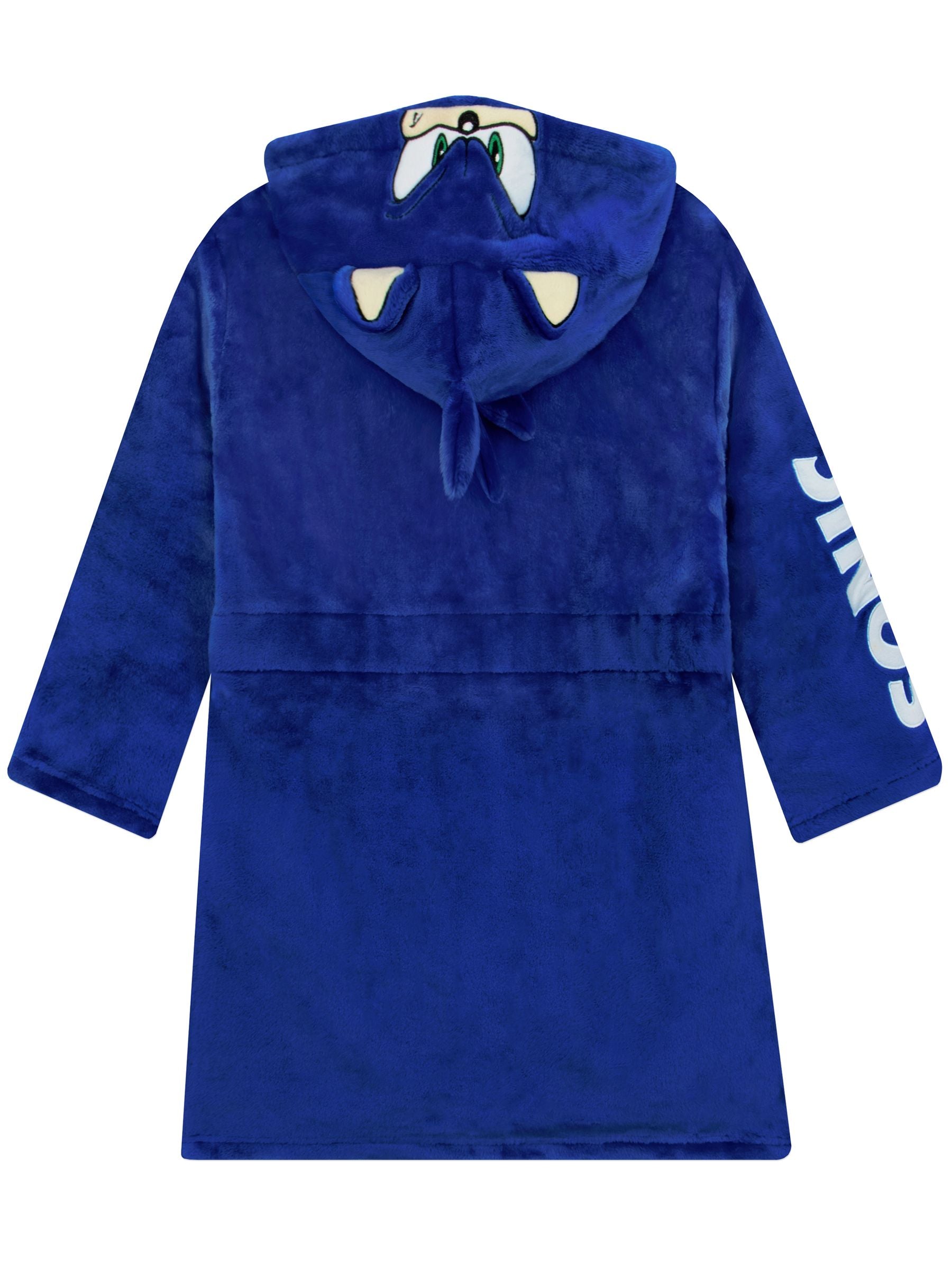 Dsiney Kidz - Character Blue Sonic The Hedgehog Boys Dressing Gown image 3