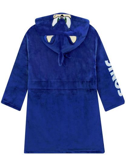 Dsiney Kidz - Character Blue Sonic The Hedgehog Boys Dressing Gown image 3