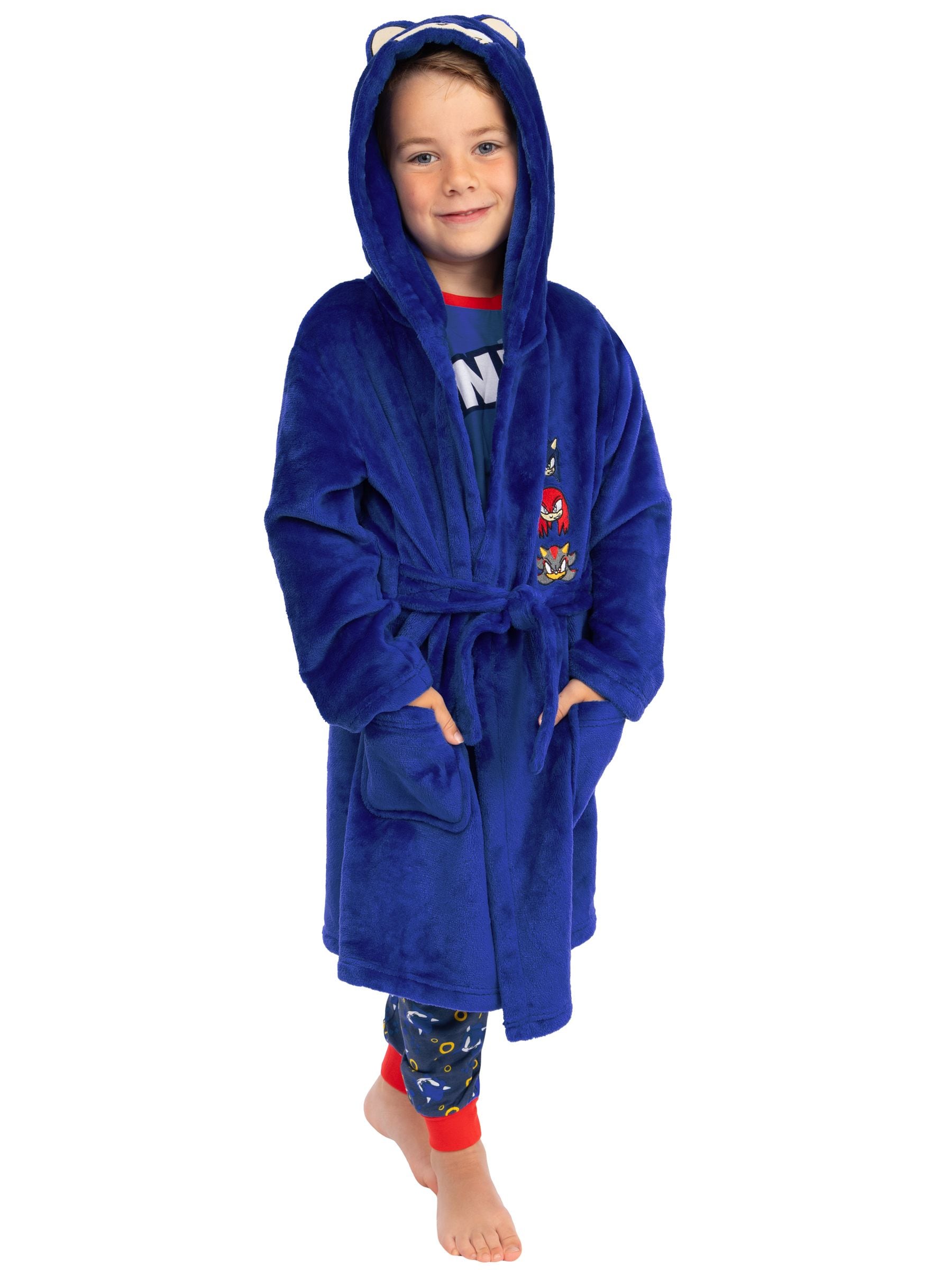 Dsiney Kidz - Character Blue Sonic The Hedgehog Boys Dressing Gown image 5