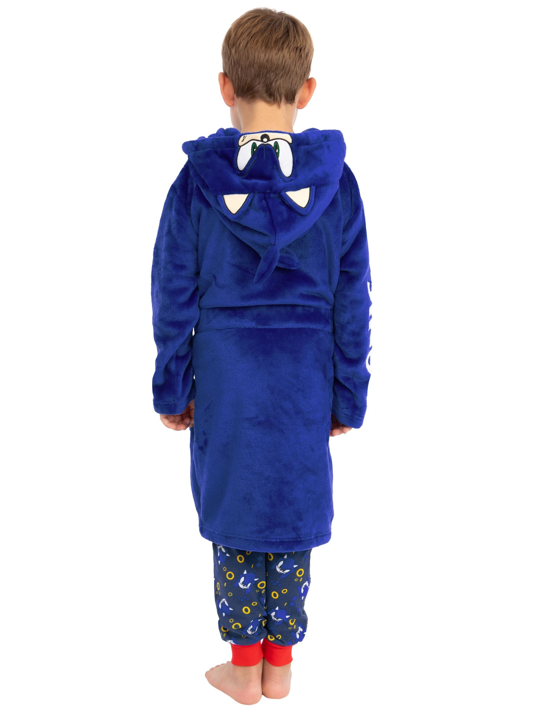 Dsiney Kidz - Character Blue Sonic The Hedgehog Boys Dressing Gown image 6