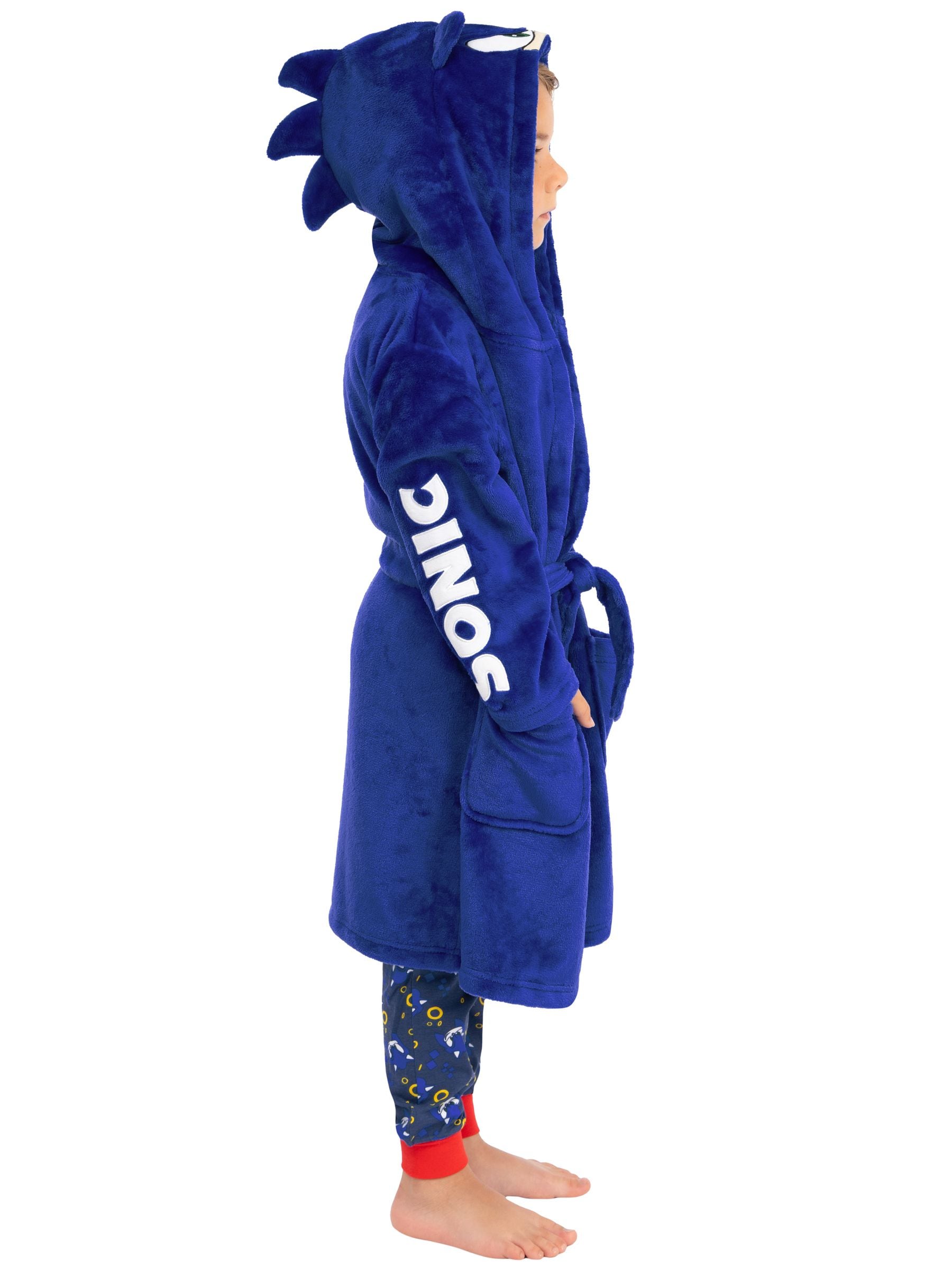 Dsiney Kidz - Character Blue Sonic The Hedgehog Boys Dressing Gown image 8