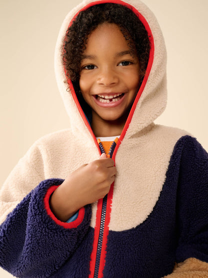 Dsiney Kidz - Little Bird by Jools Oliver Colour Block Wave Borg Fleece image 5