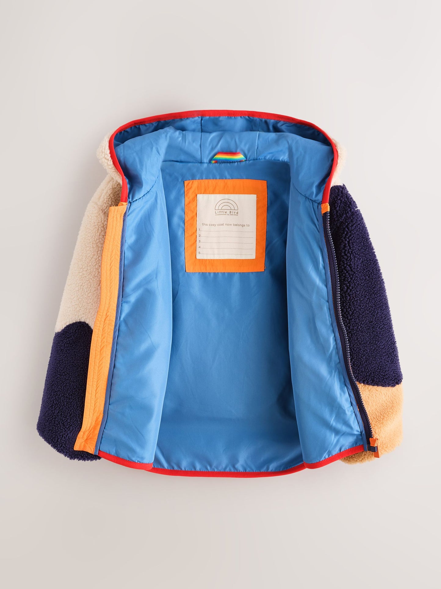 Dsiney Kidz - Little Bird by Jools Oliver Colour Block Wave Borg Fleece image 9