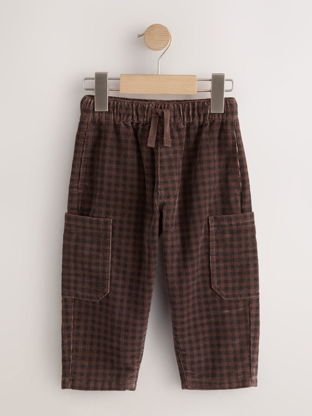 Dsiney Kidz - Brown Pull On Wide Barrel Trousers (3mths-7yrs) image 1