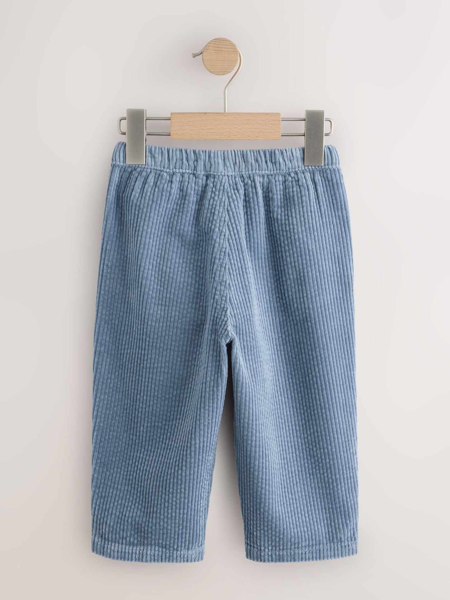 Dsiney Kidz - Blue/Stone Wide Fit Textured Corduroy Trousers 2 Pack (3mths-7yrs) image 4
