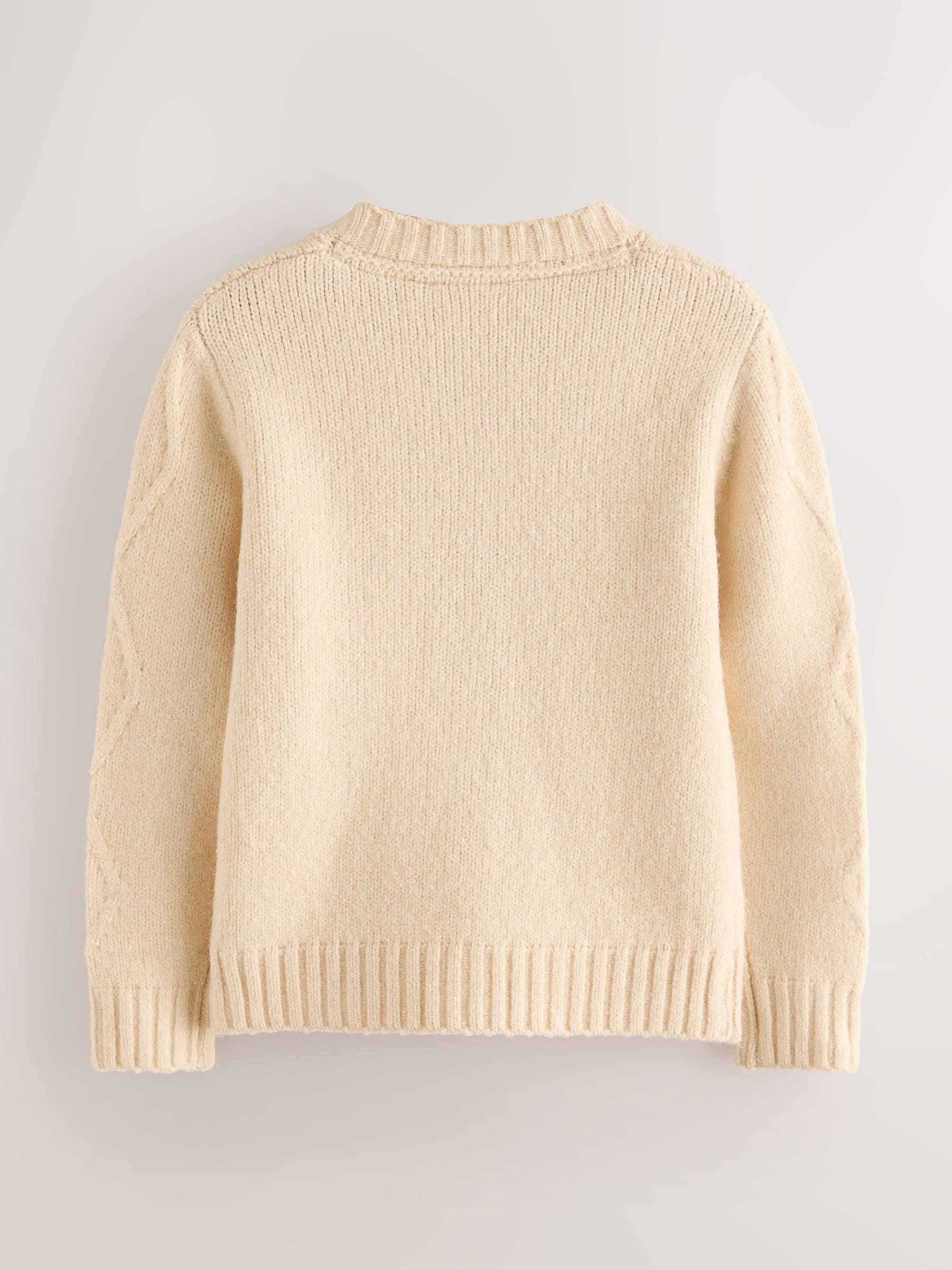 Dsiney Kidz - Little Bird by Jools Oliver Cream & Rainbow Floral Cable Cardigan image 9