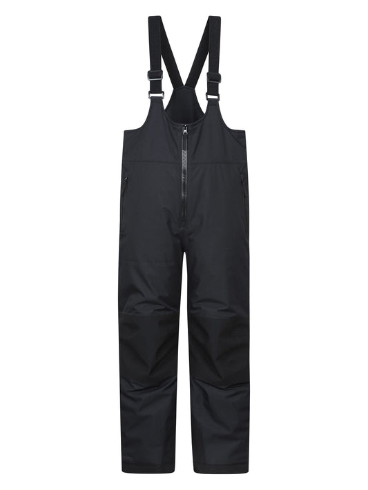 Mountain Warehouse Black Falcon Extreme Waterproof Snow Bibfront Trousers image 1