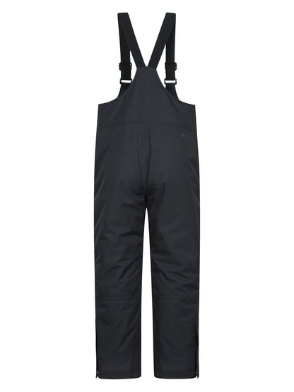 Mountain Warehouse Black Falcon Extreme Waterproof Snow Bibfront Trousers image 2