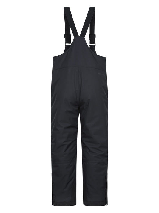 Mountain Warehouse Black Falcon Extreme Waterproof Snow Bibfront Trousers image 2