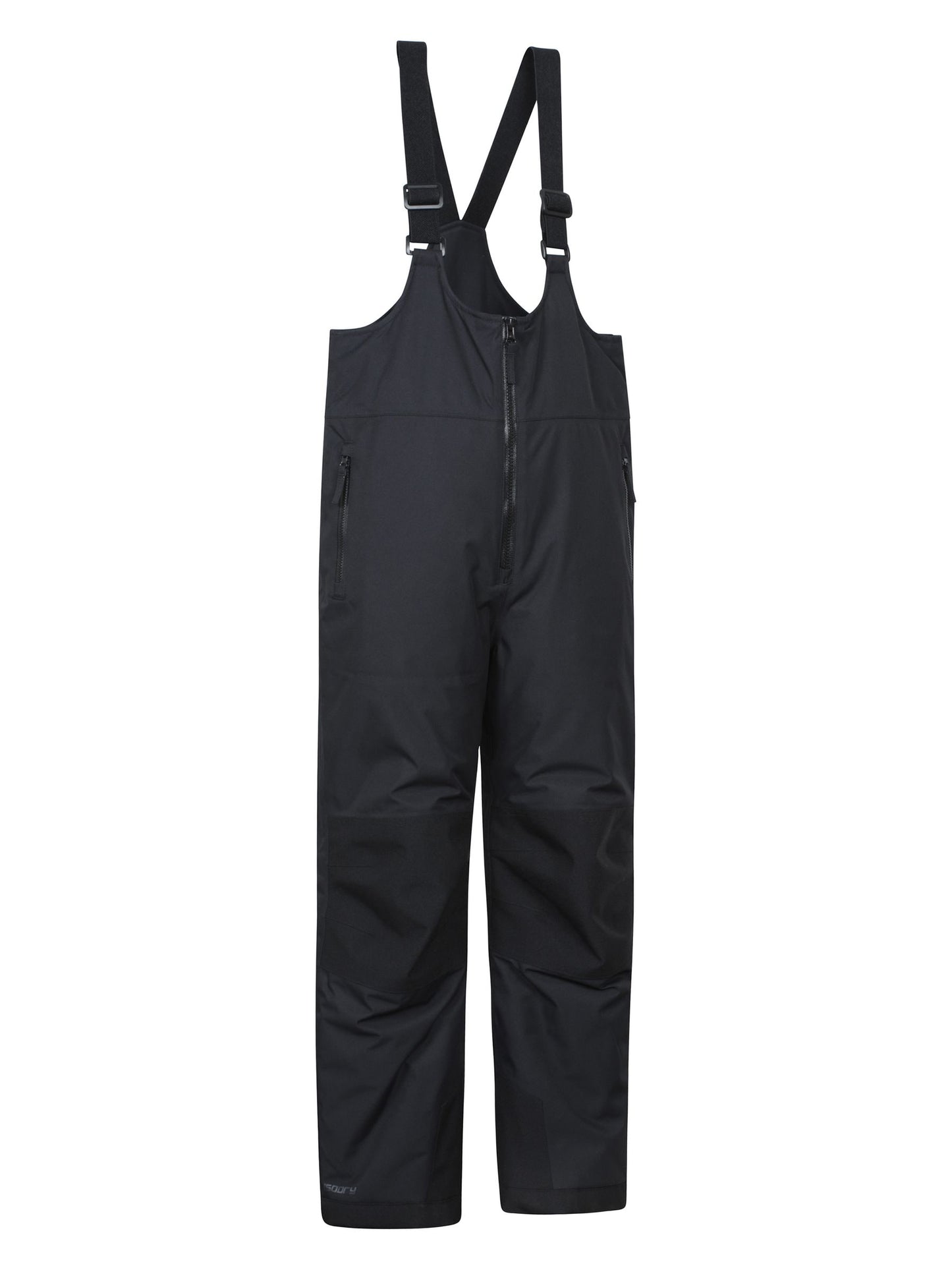 Mountain Warehouse Black Falcon Extreme Waterproof Snow Bibfront Trousers image 3