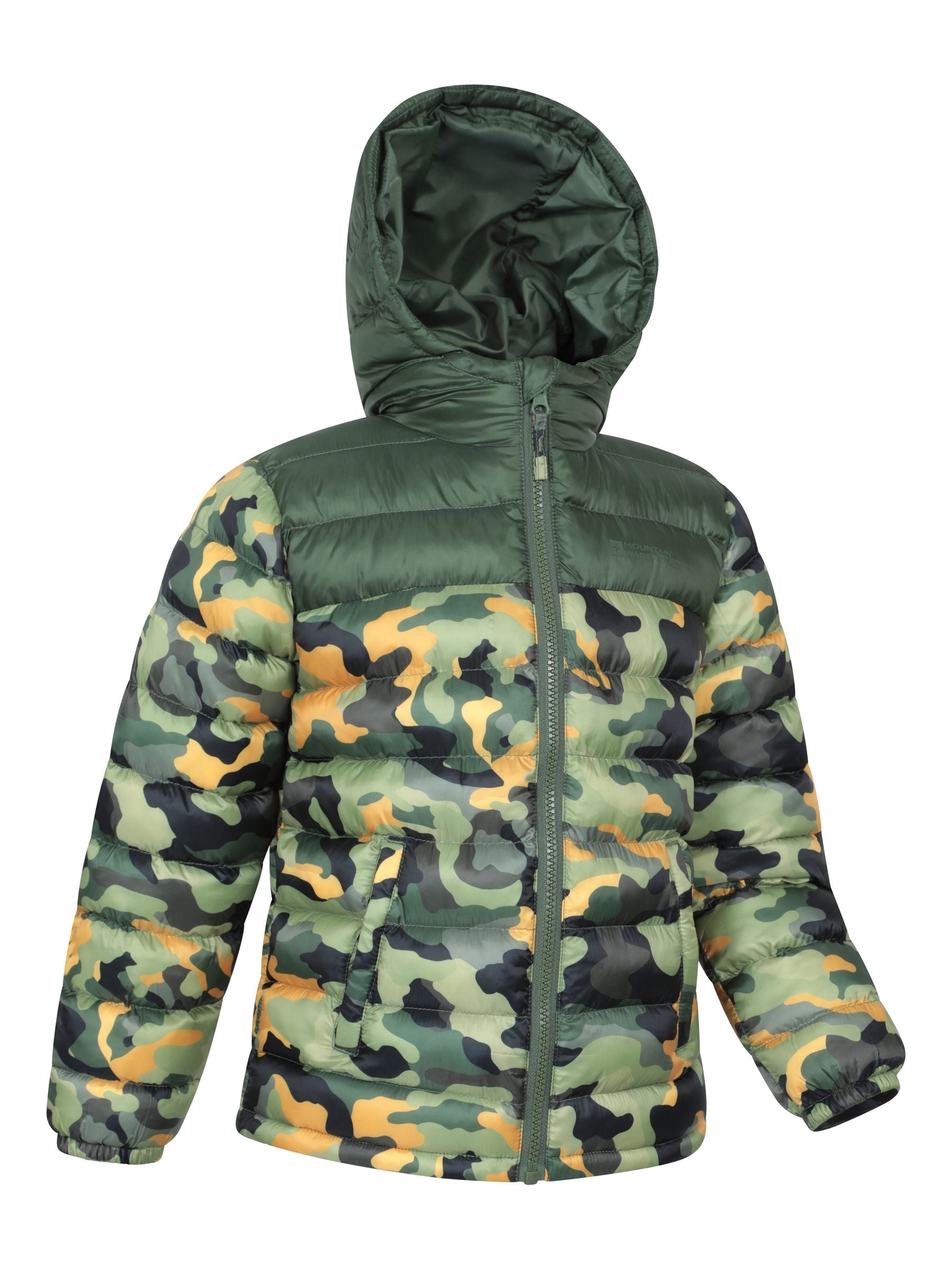 Dsiney Kidz - Mountain Warehouse Green Seasons  Printed Water-Resistant Padded Jacket image 2