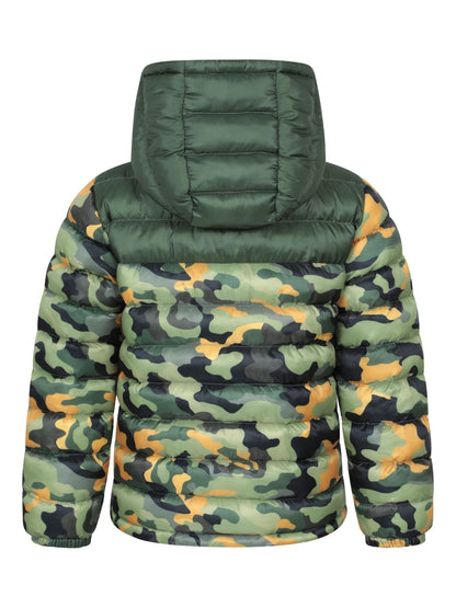 Dsiney Kidz - Mountain Warehouse Green Seasons  Printed Water-Resistant Padded Jacket image 3